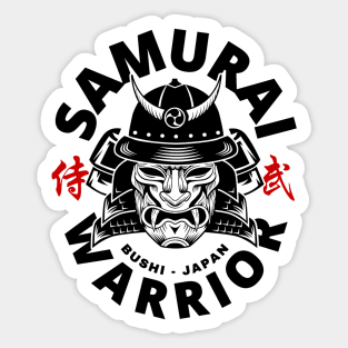 SAMURAI  BUSHI -WARRIOR Sticker